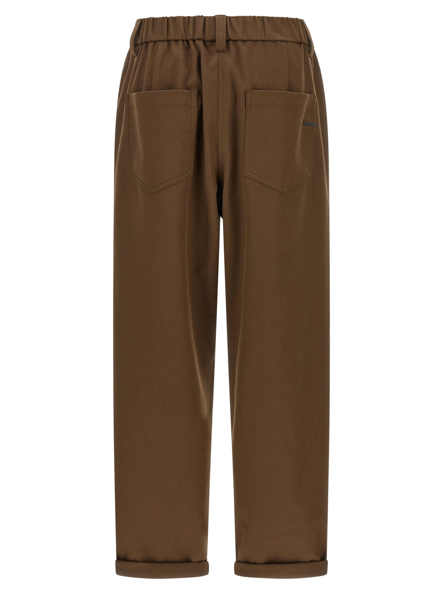 Brunello Cucinelli Baggy Pull-on Pants