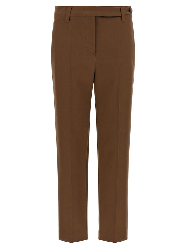 Brunello Cucinelli Monile Cotton Pants