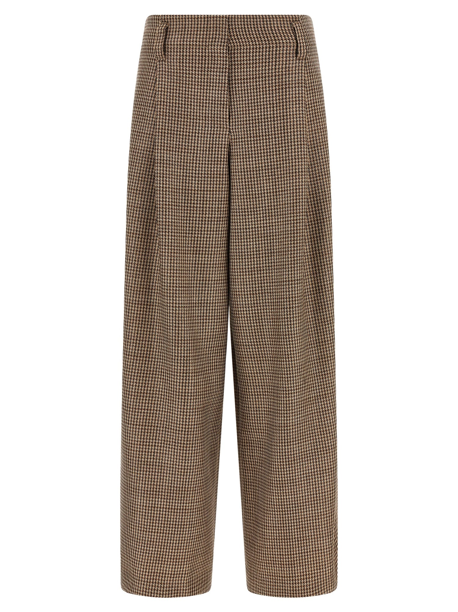 Brunello Cucinelli Prince Of Wales Lamé Pants