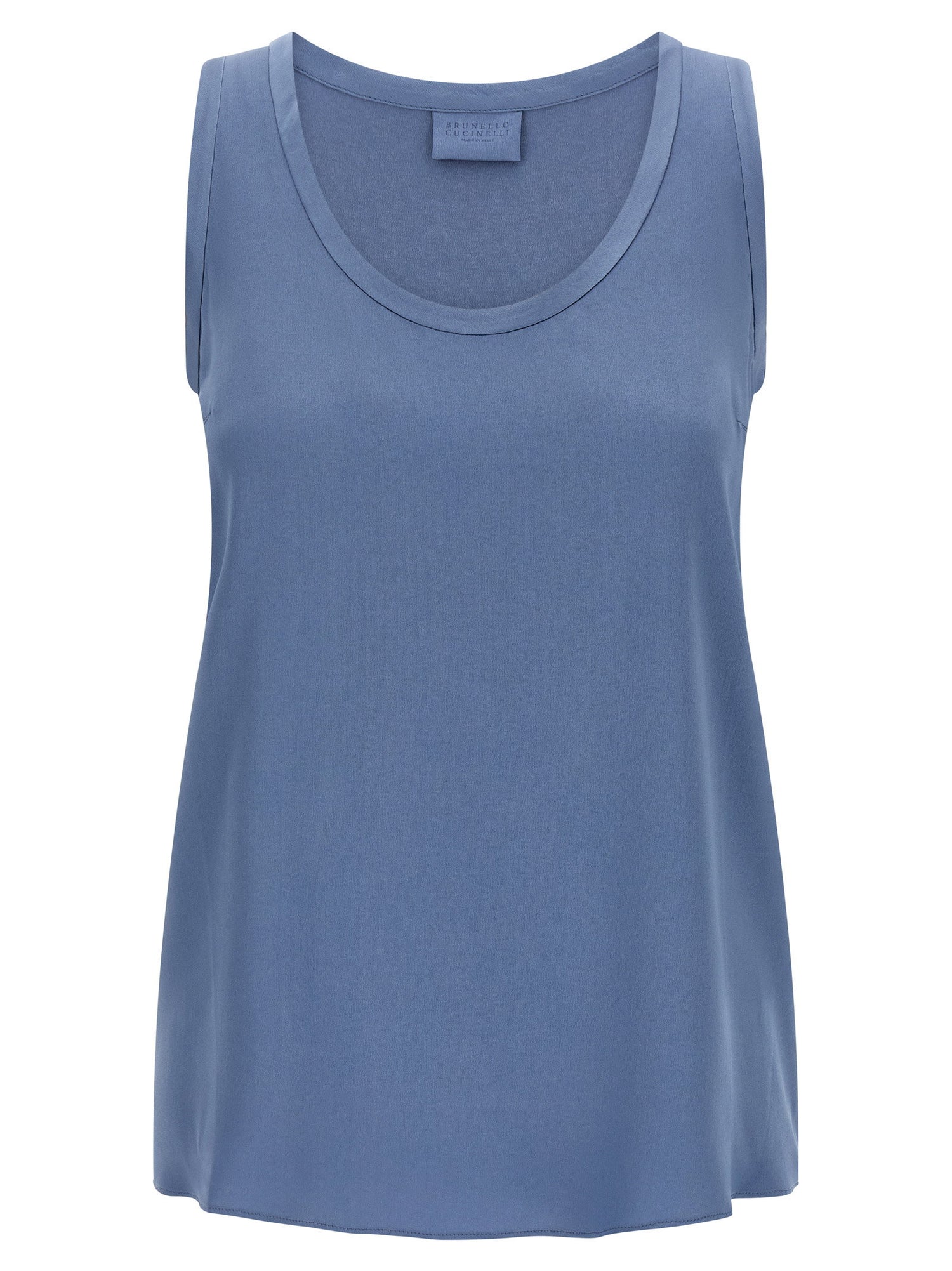 Brunello Cucinelli Satin Top