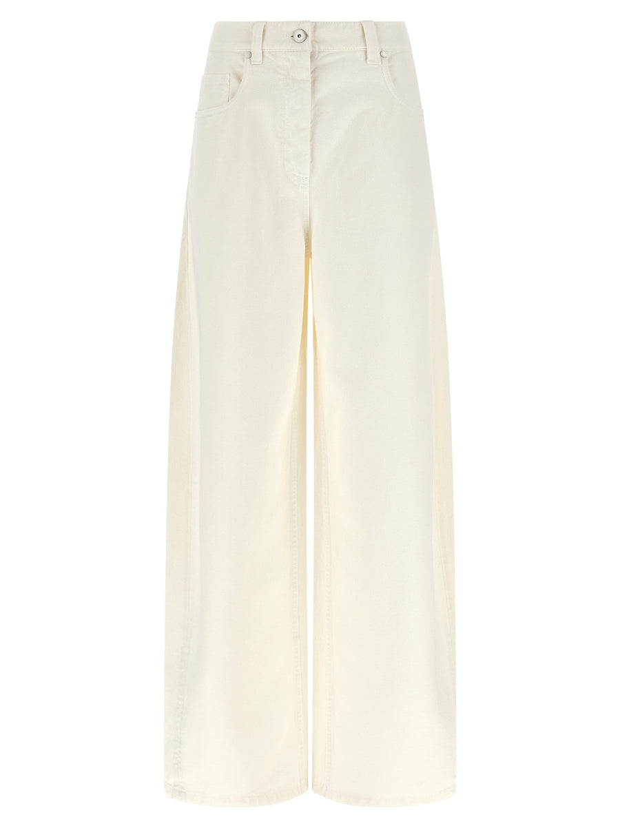 Brunello Cucinelli The Wide Barrel Jeans
