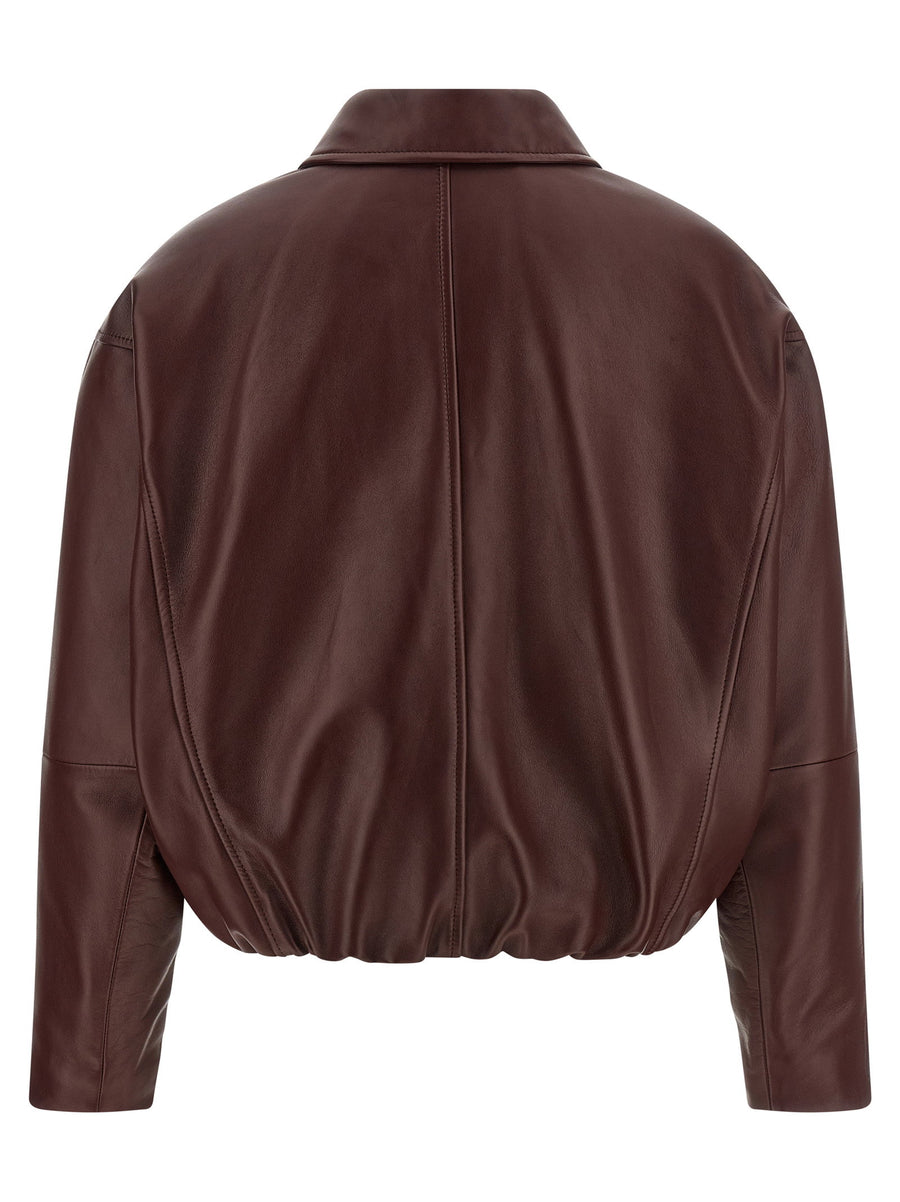 Brunello Cucinelli Nappa Leather Jacket