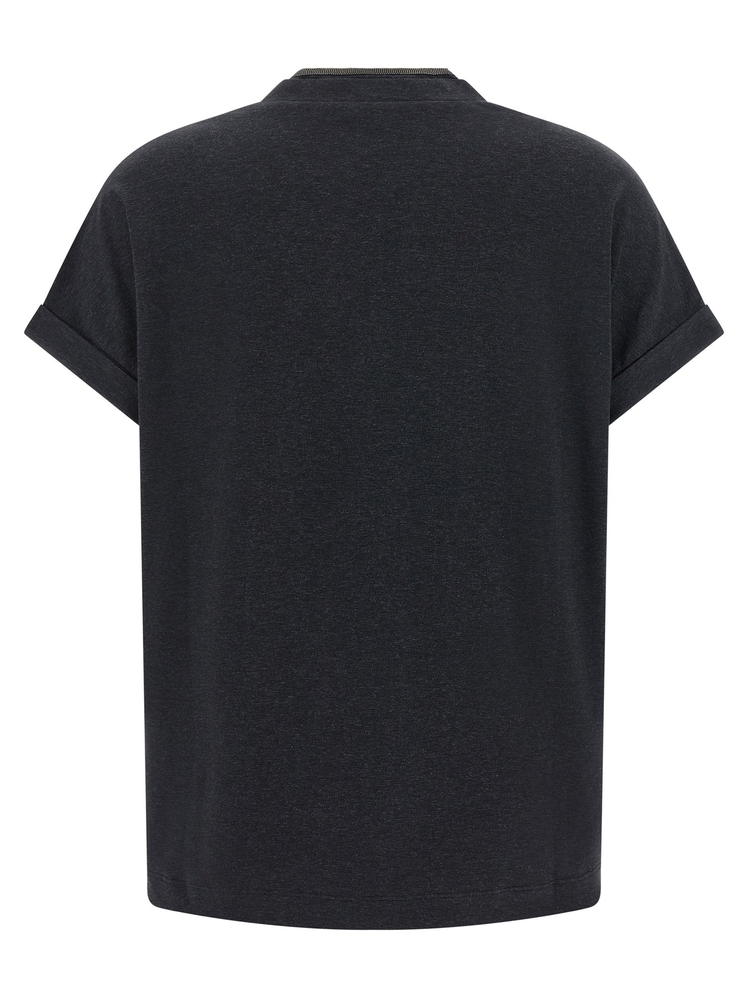 Brunello Cucinelli Shiny Trims T-shirt