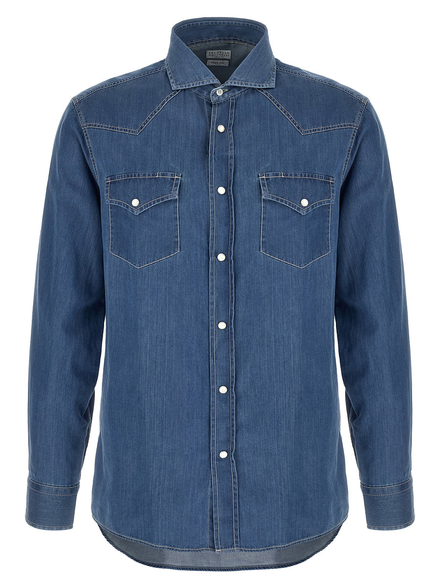 Brunello Cucinelli Texan Shirt