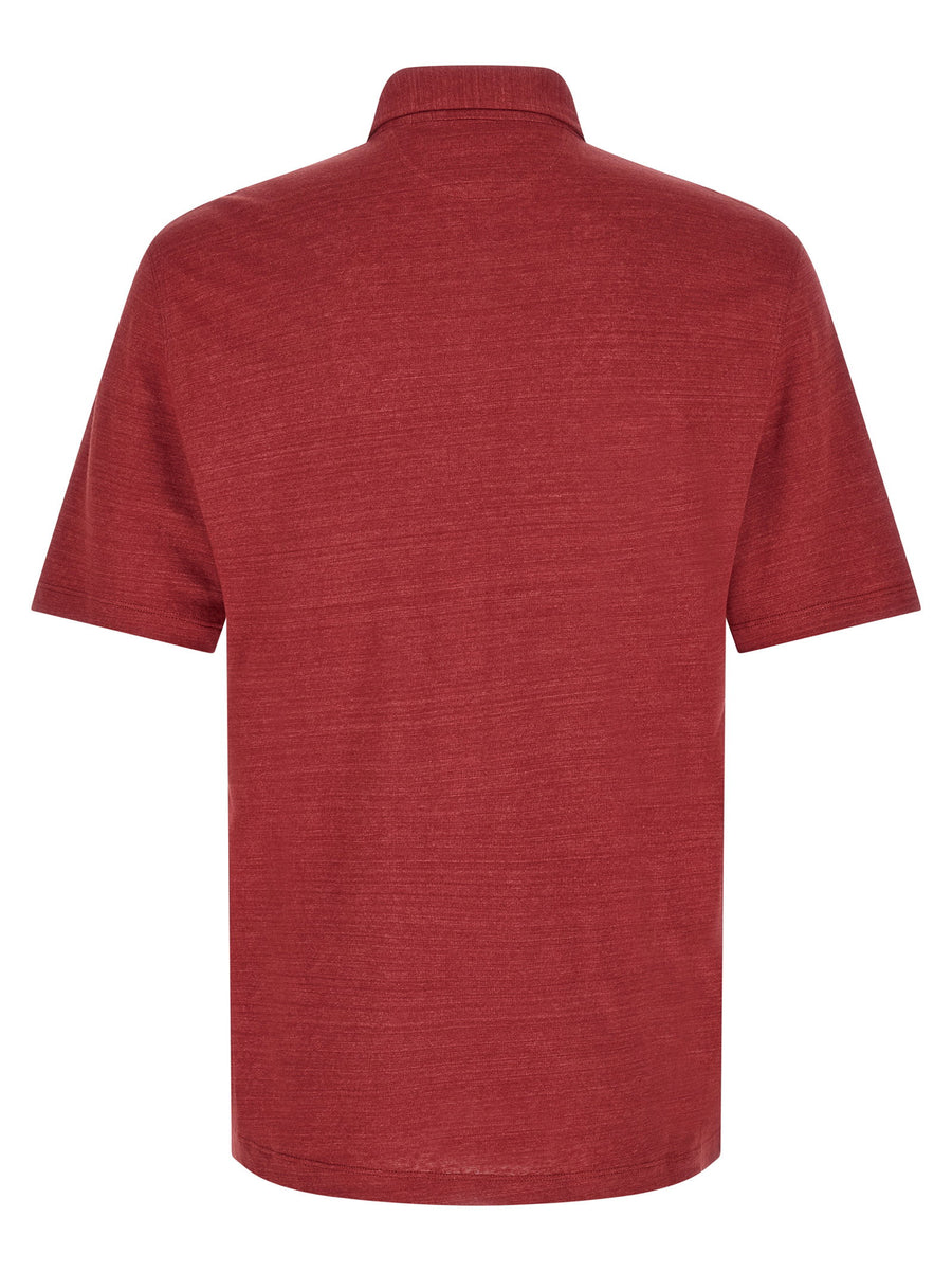 Brunello Cucinelli Polo Jersey Mélange