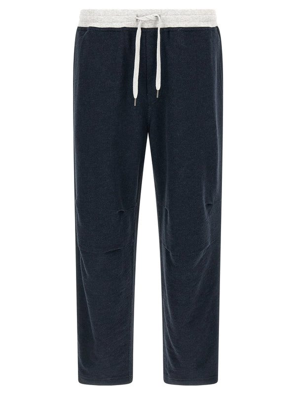 Brunello Cucinelli Linen Cotton Joggers