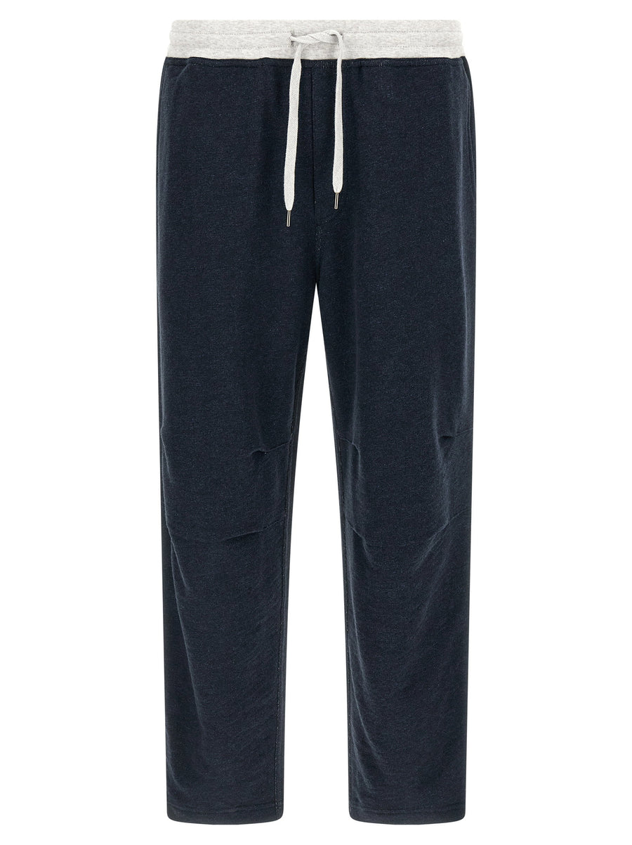 Brunello Cucinelli Linen Cotton Joggers