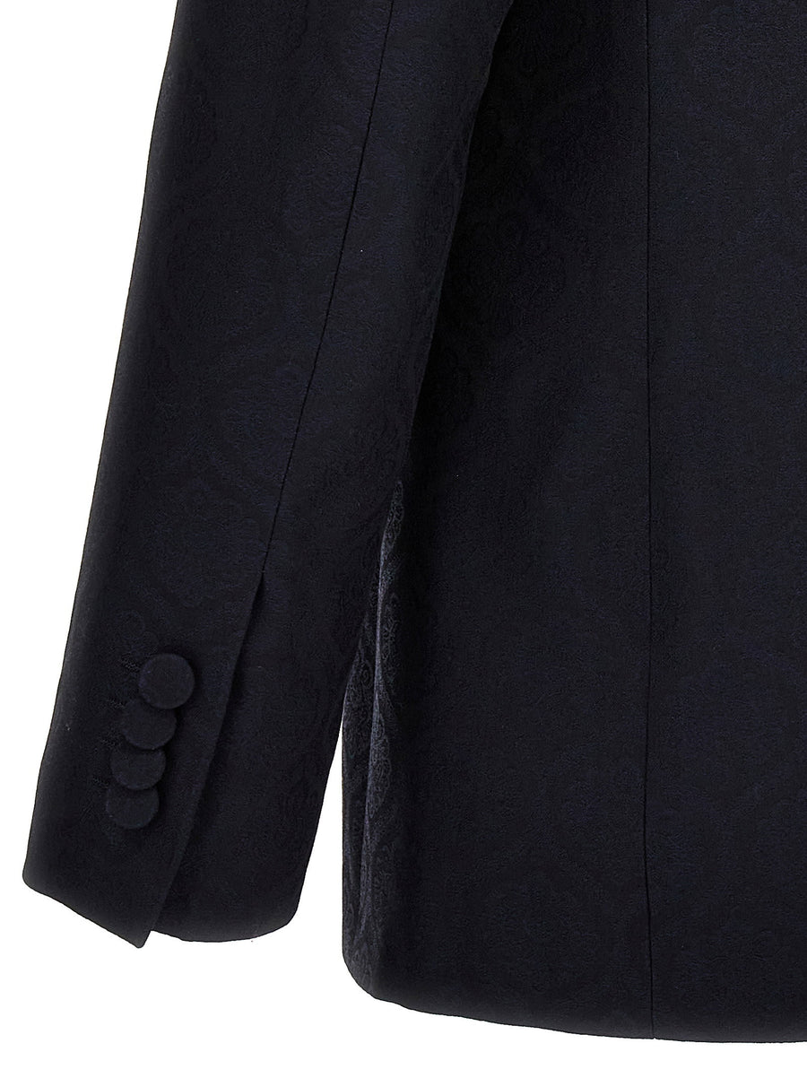 Etro Single-breasted Jacquard Blazer