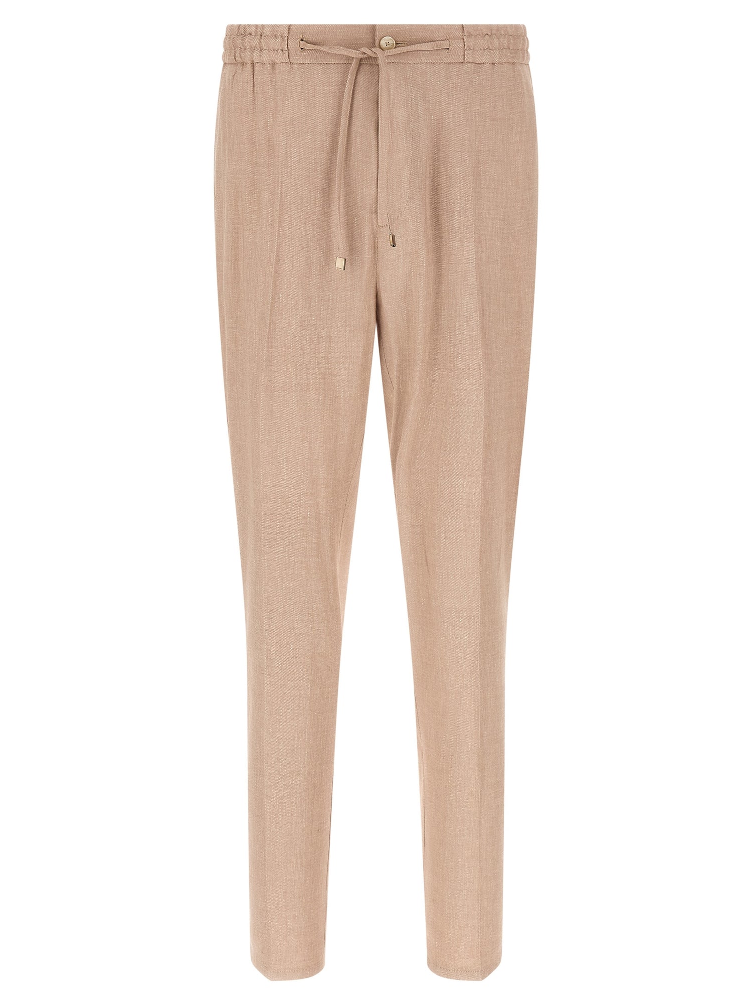 Etro Flamed Linen Joggers