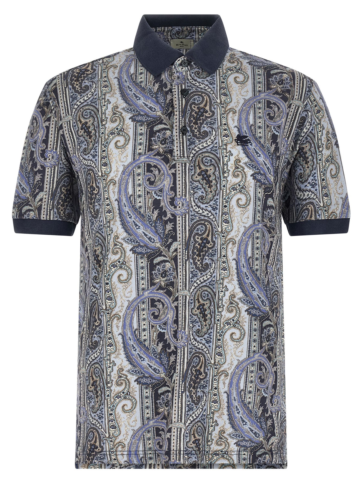 Etro Arnica Paisley Polo Shirt