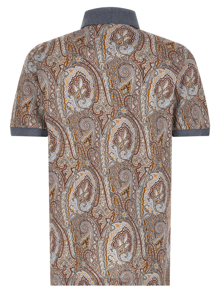 Etro Arnica Paisley Polo Shirt