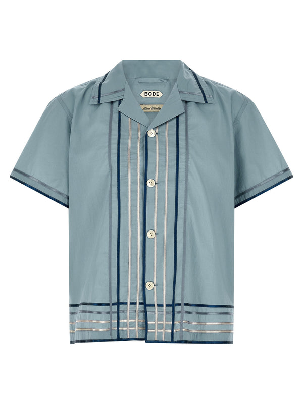 Bode Ribbon Plaid Shirt