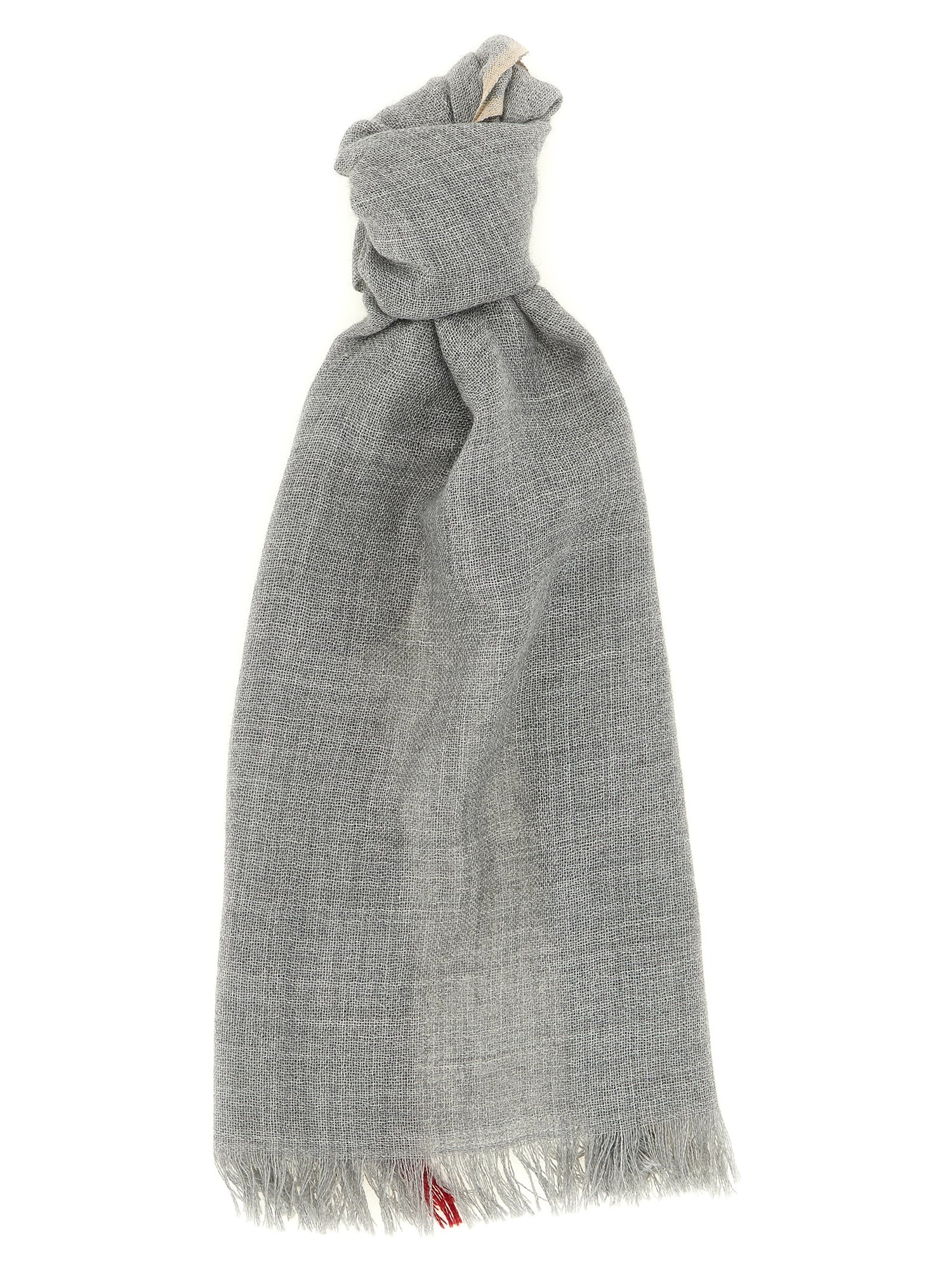 Brunello Cucinelli Contrast Border Scarf