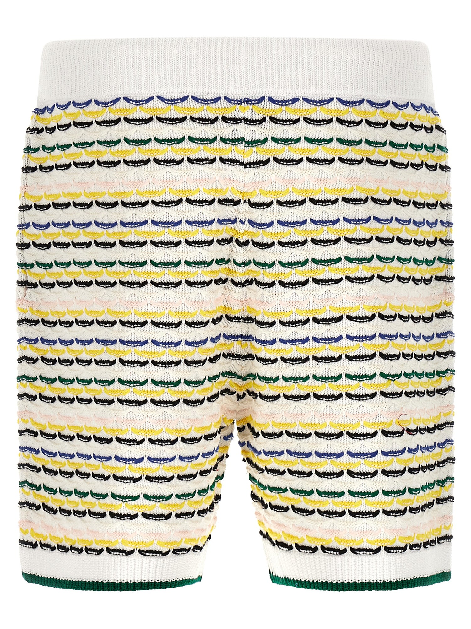 Casablanca Tuck Stitch Bermuda Shorts