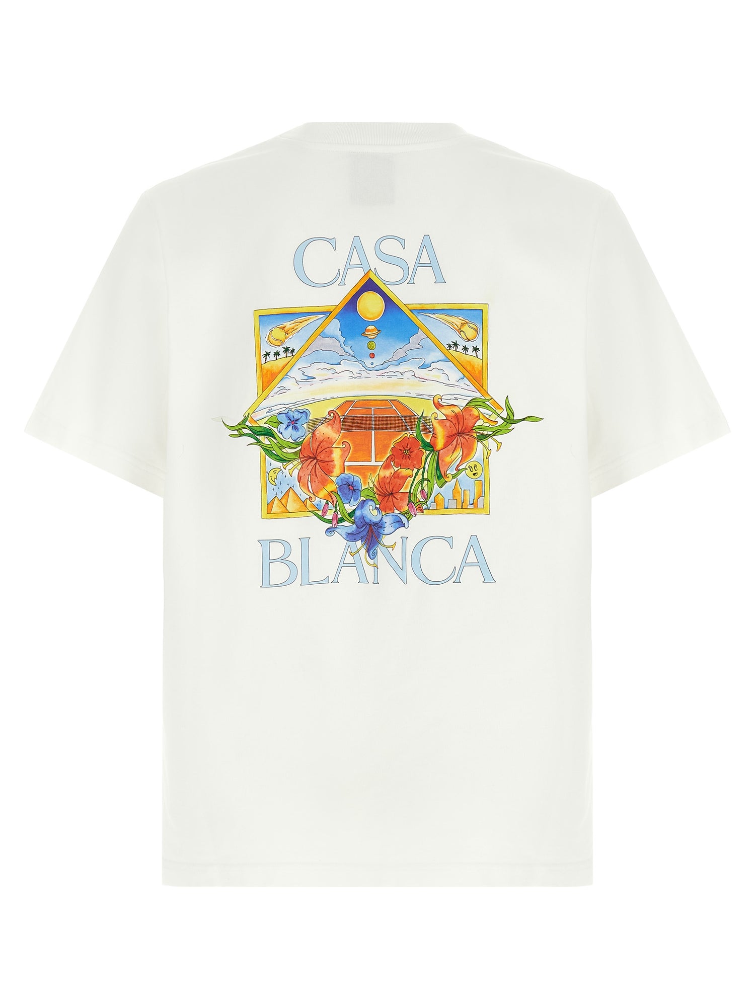 Casablanca Flower Court Icon T-shirt
