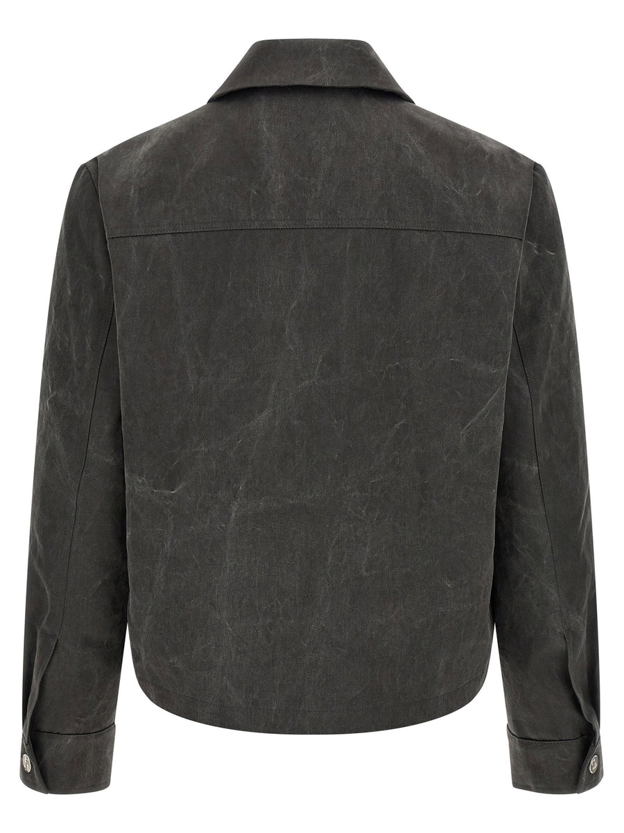 Séfr Tazio Marble Dye Italian Cotton Jacket For Men Smart Casual Layering Essential