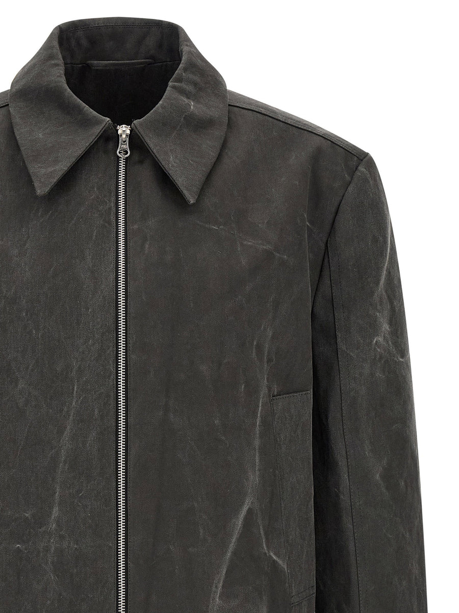 Séfr Tazio Marble Dye Italian Cotton Jacket For Men Smart Casual Layering Essential