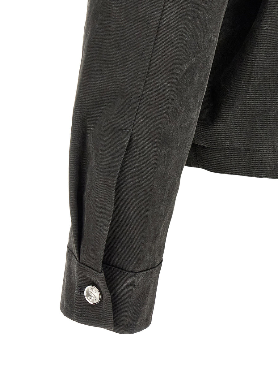 Séfr Tazio Marble Dye Italian Cotton Jacket For Men Smart Casual Layering Essential