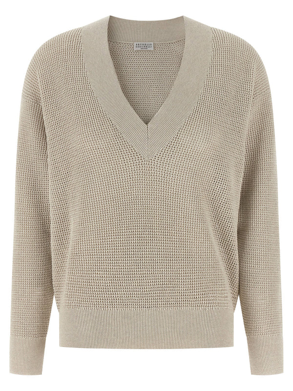 Brunello Cucinelli Openwork Sweater