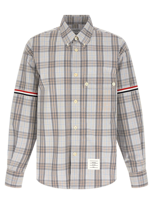 Thom Browne Oversized Rwb Shirt