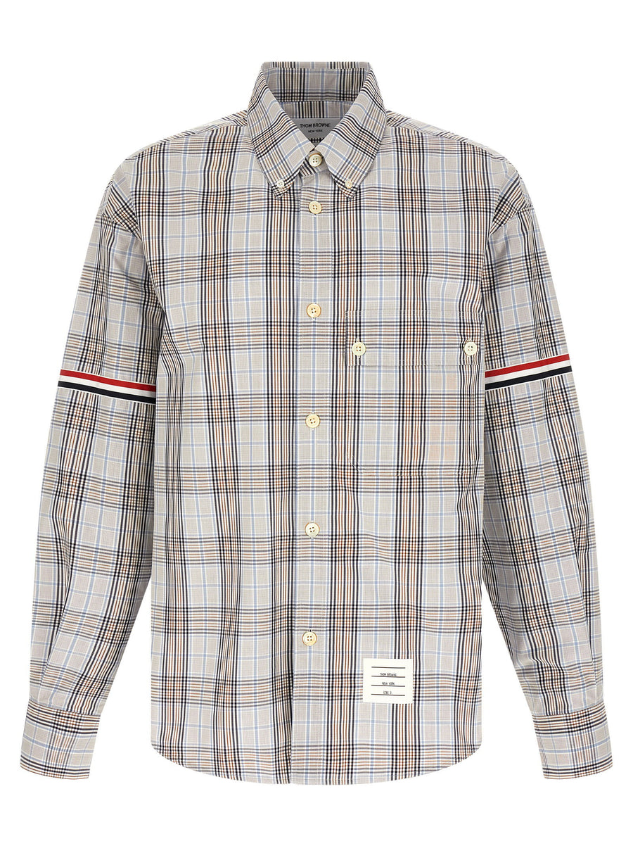 Thom Browne Oversized Rwb Shirt
