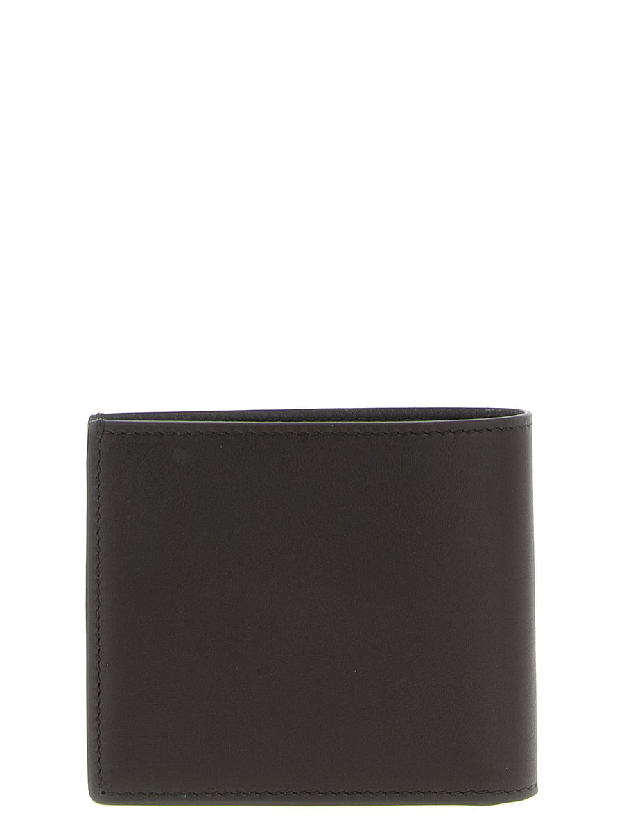 Brunello Cucinelli Brown Calfskin Leather Wallet Book Opening For Men