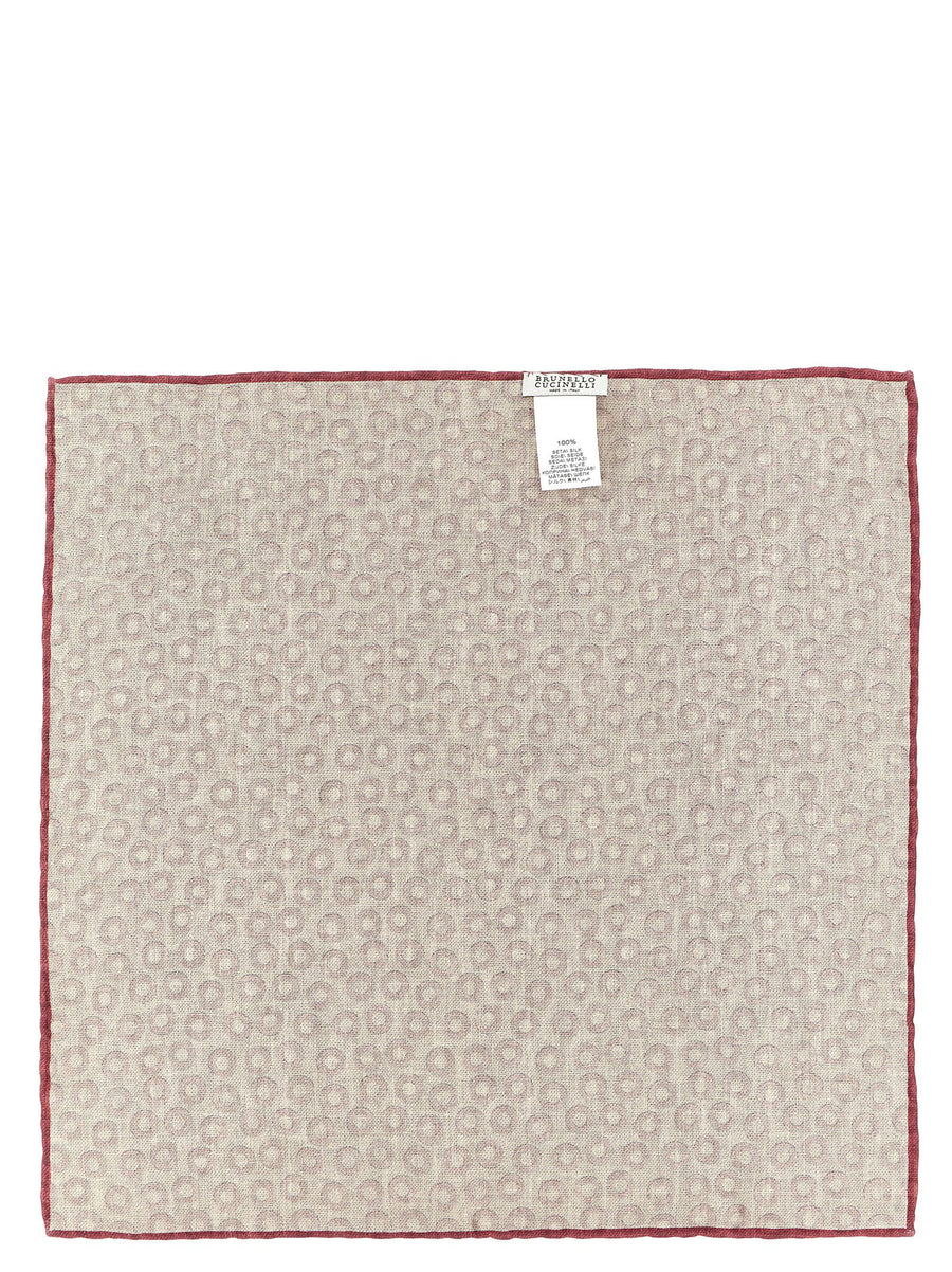 Brunello Cucinelli Polka Dot Pocket Clutch Bag