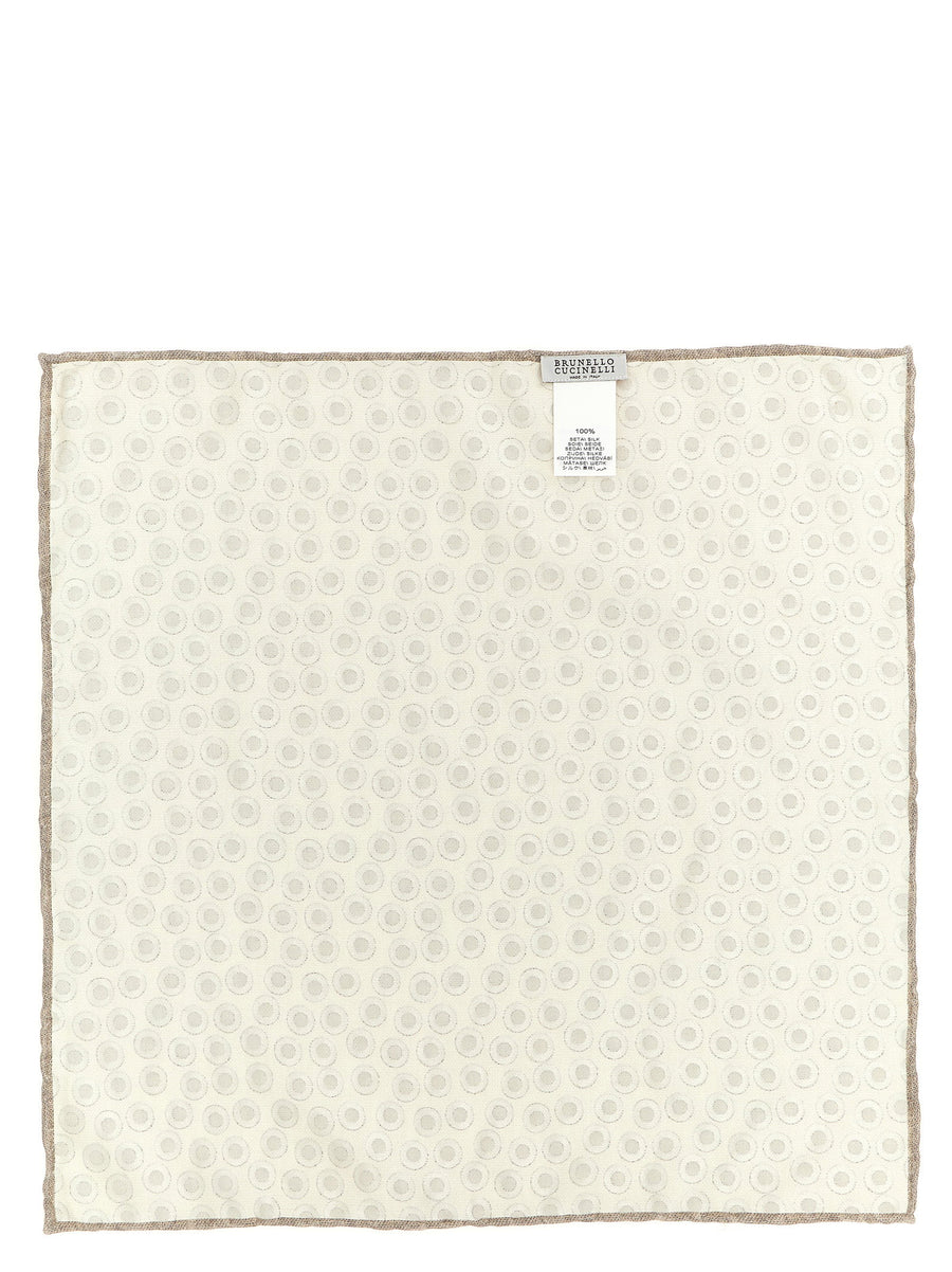 Brunello Cucinelli Polka Dot Pocket Clutch Bag