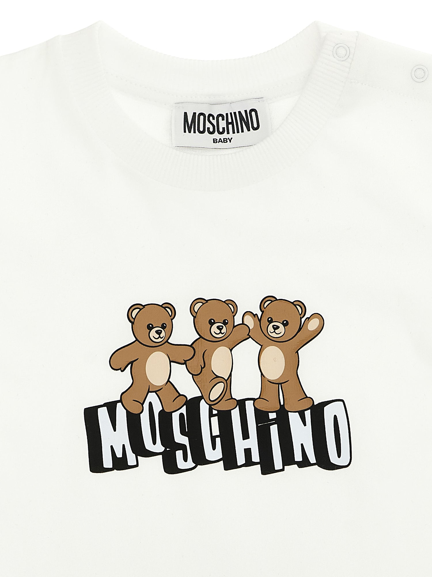 Moschino Baby Moschino Teddy Bear T-shirt + Bermuda Suits