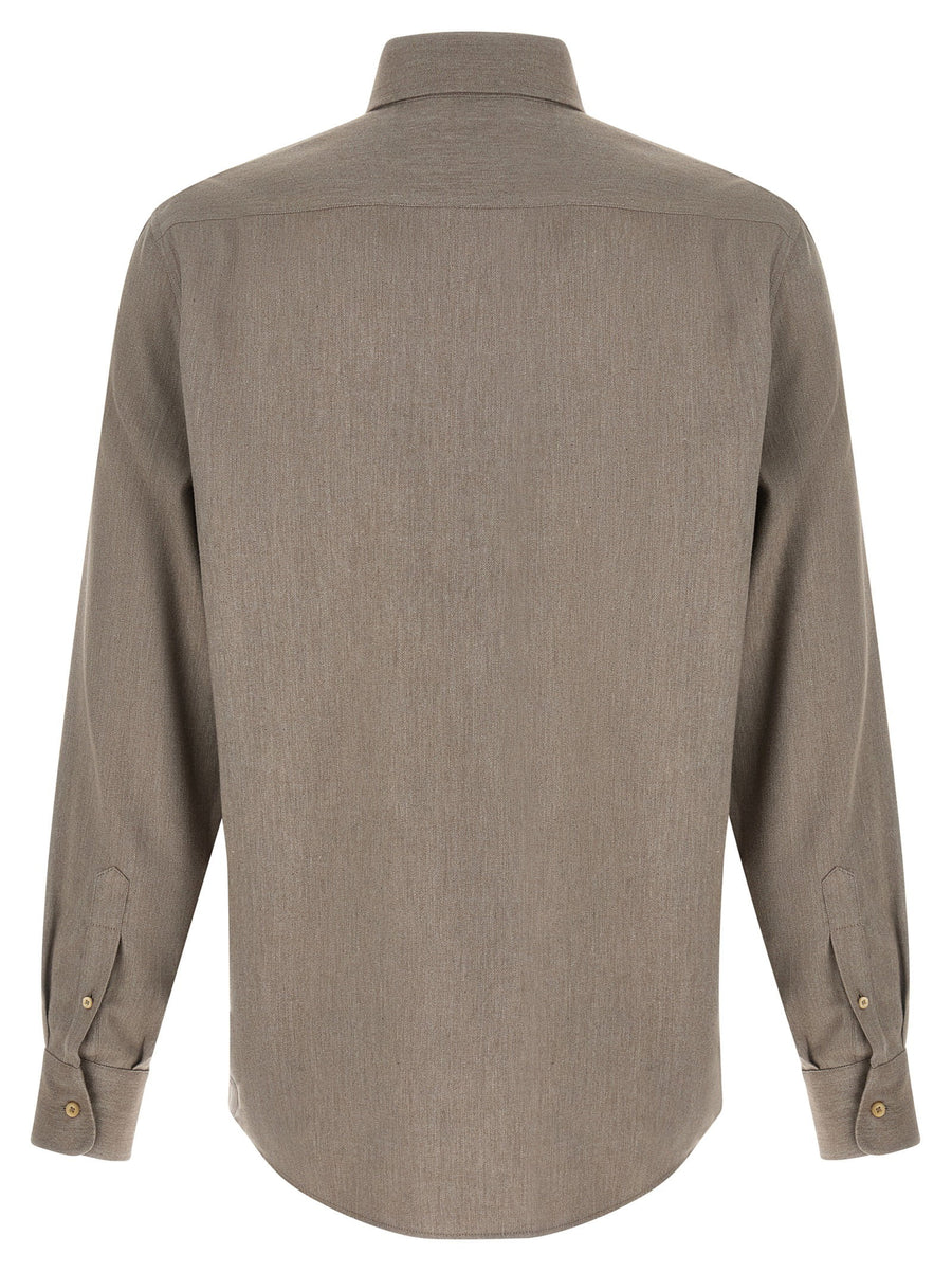 Brunello Cucinelli Herringbone Shirt