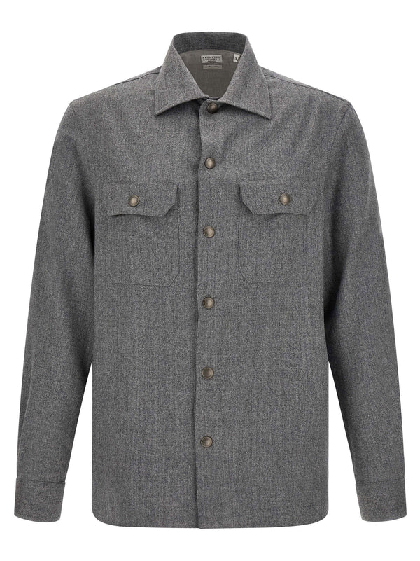 Brunello Cucinelli Flannel Overshirt