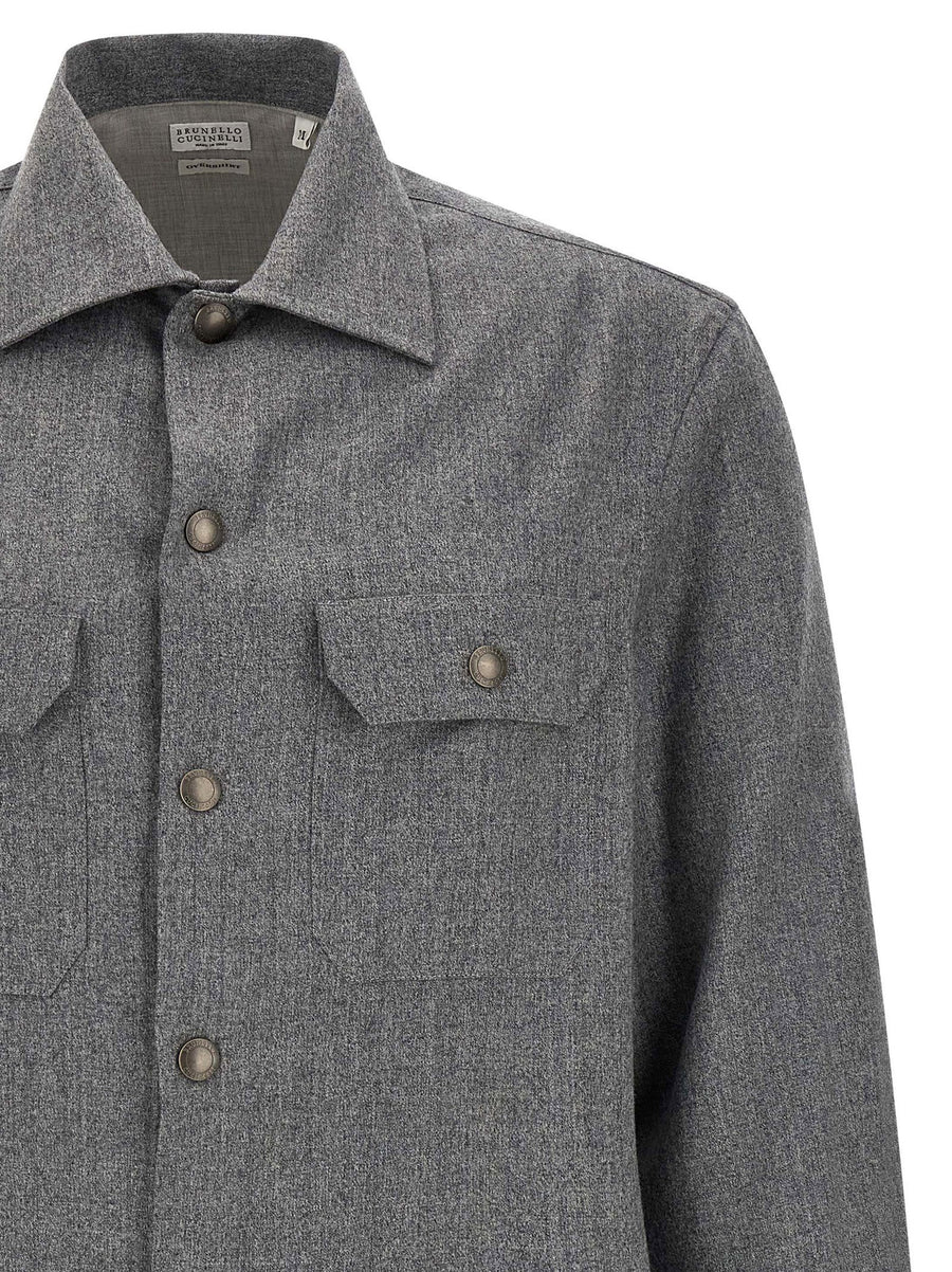 Brunello Cucinelli Flannel Overshirt