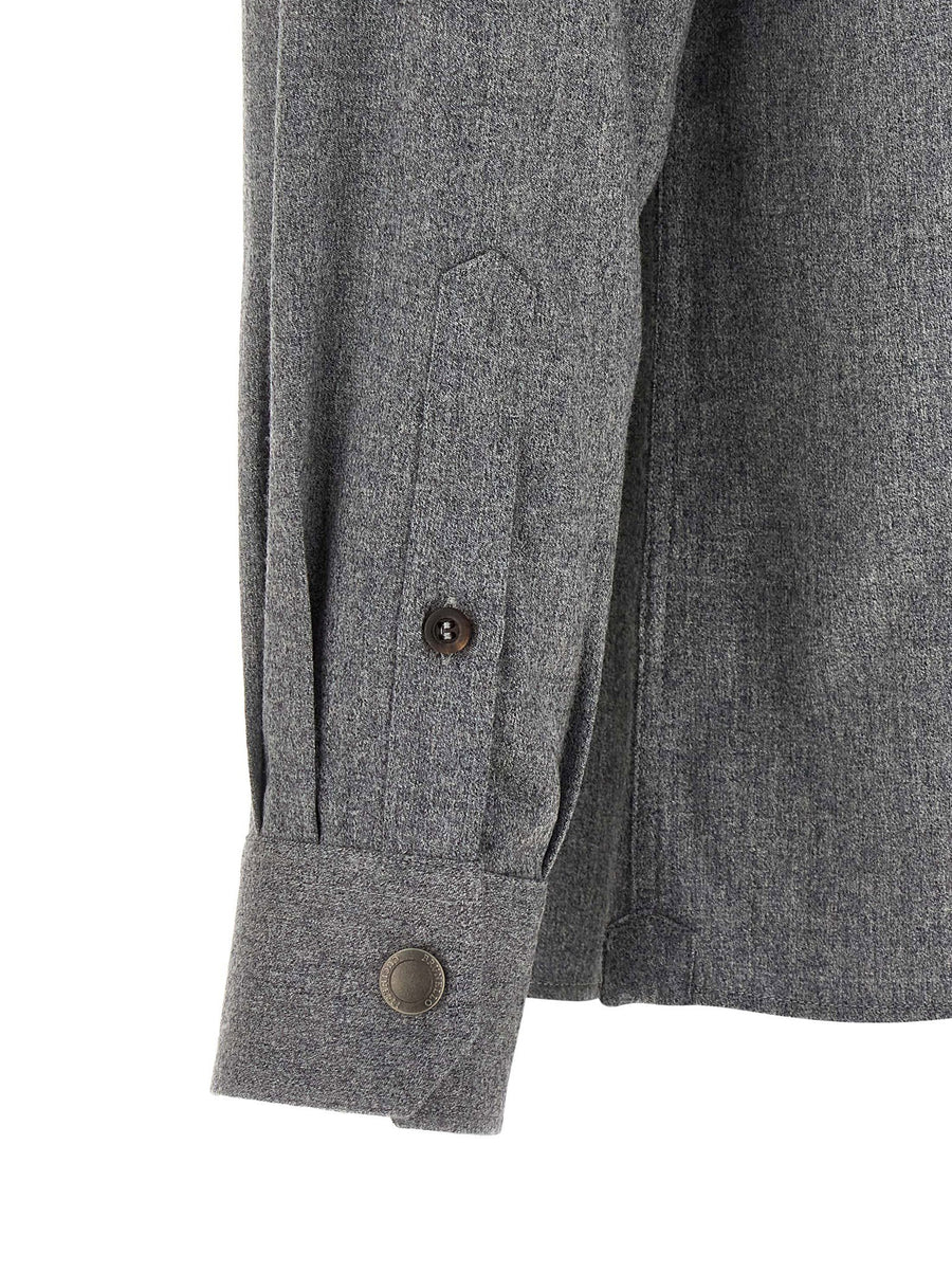 Brunello Cucinelli Flannel Overshirt