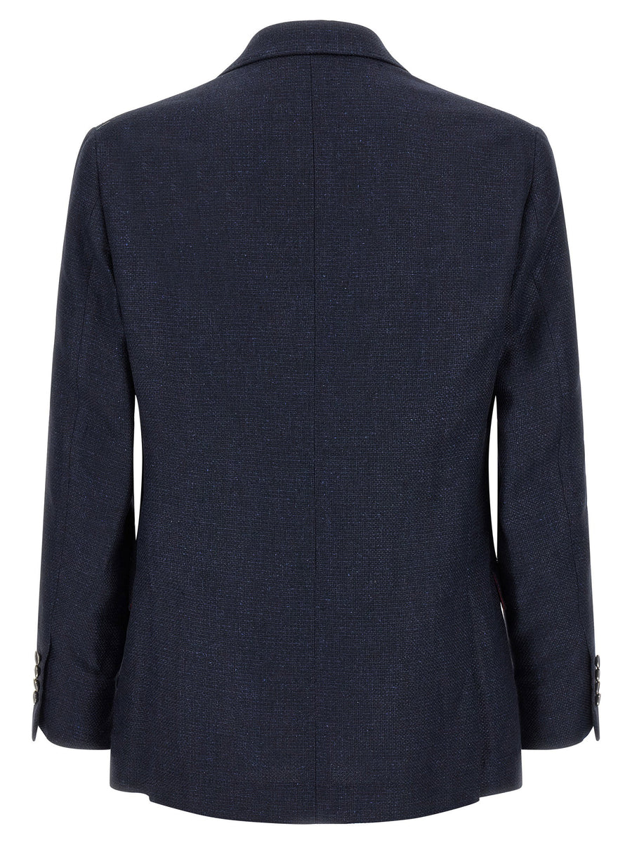 Brunello Cucinelli Hopsack Dress Two Piece Luxury Suit For Women Professionals Elite Wardrobe