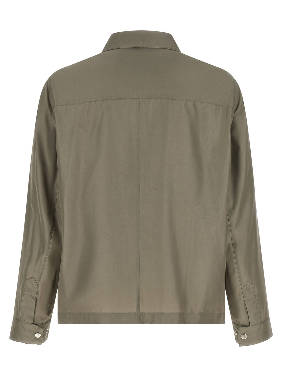 Brunello Cucinelli Membrane Silk Jacket