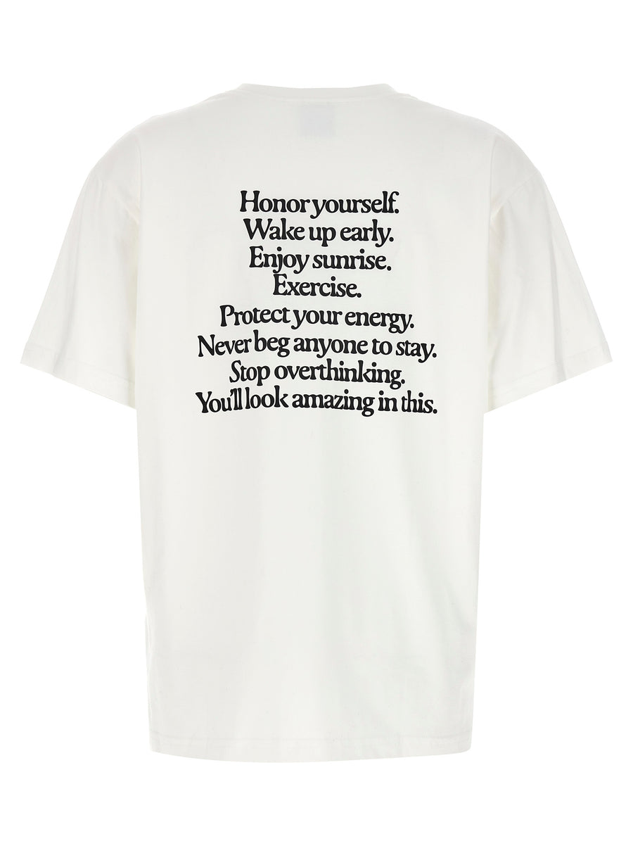 Not After Ten Manifesto T Shirt Women 100 Percent Cotton Crew Neck Front And Back Print