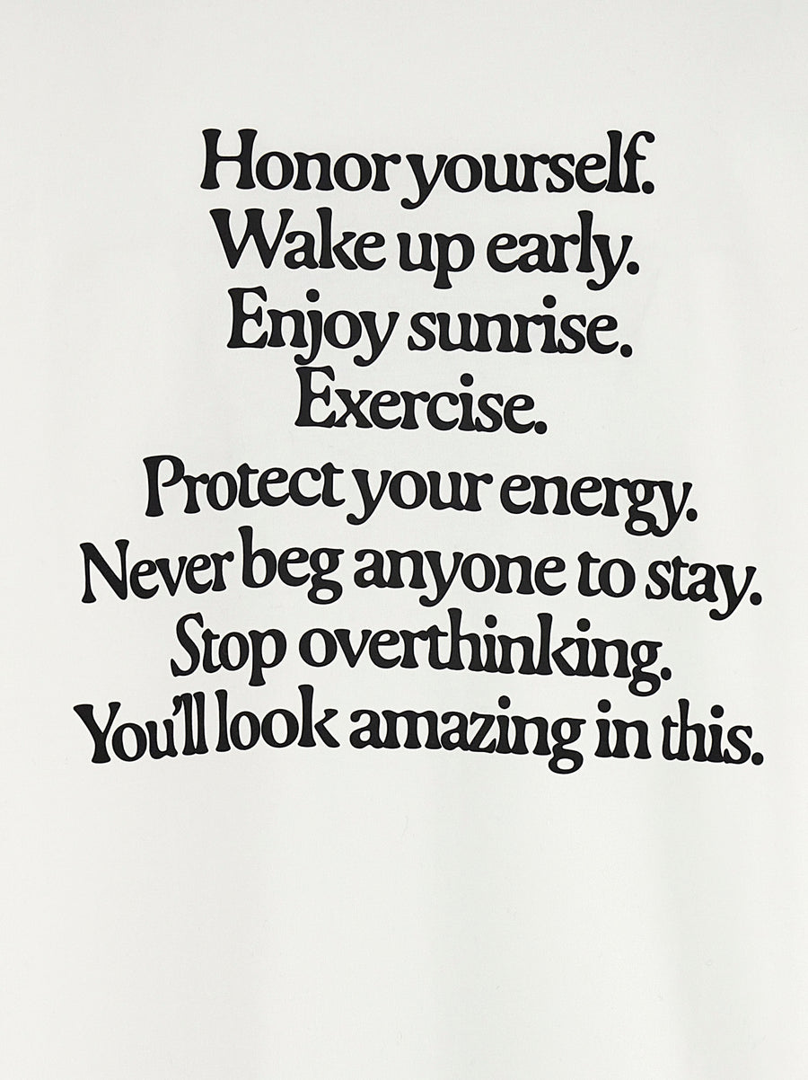 Not After Ten Manifesto T Shirt Women 100 Percent Cotton Crew Neck Front And Back Print