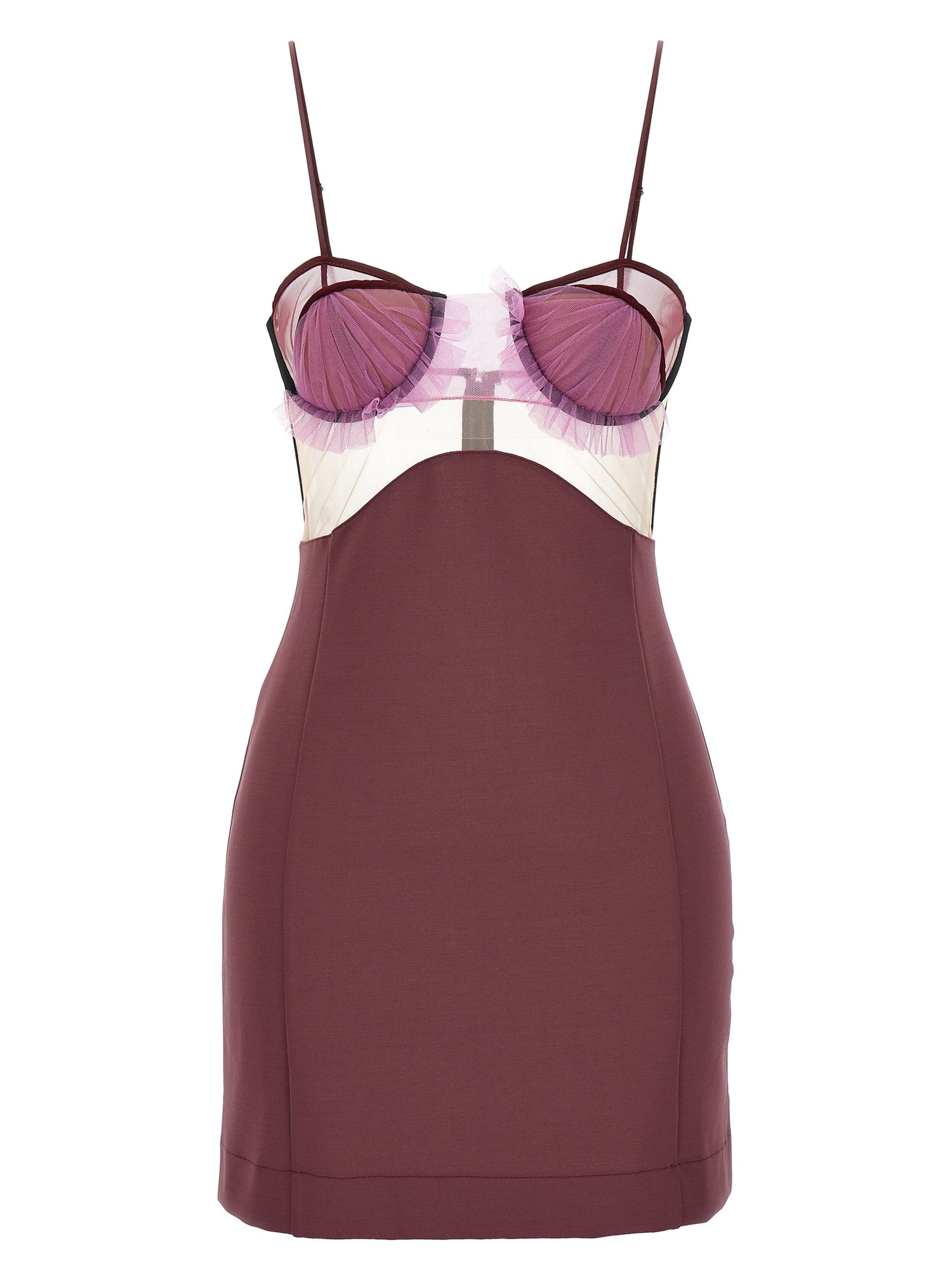 Nensi Dojaka Explosive Flower Bra Dress
