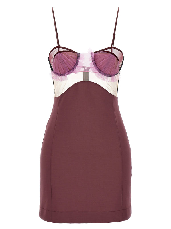 Nensi Dojaka Explosive Flower Bra Dress