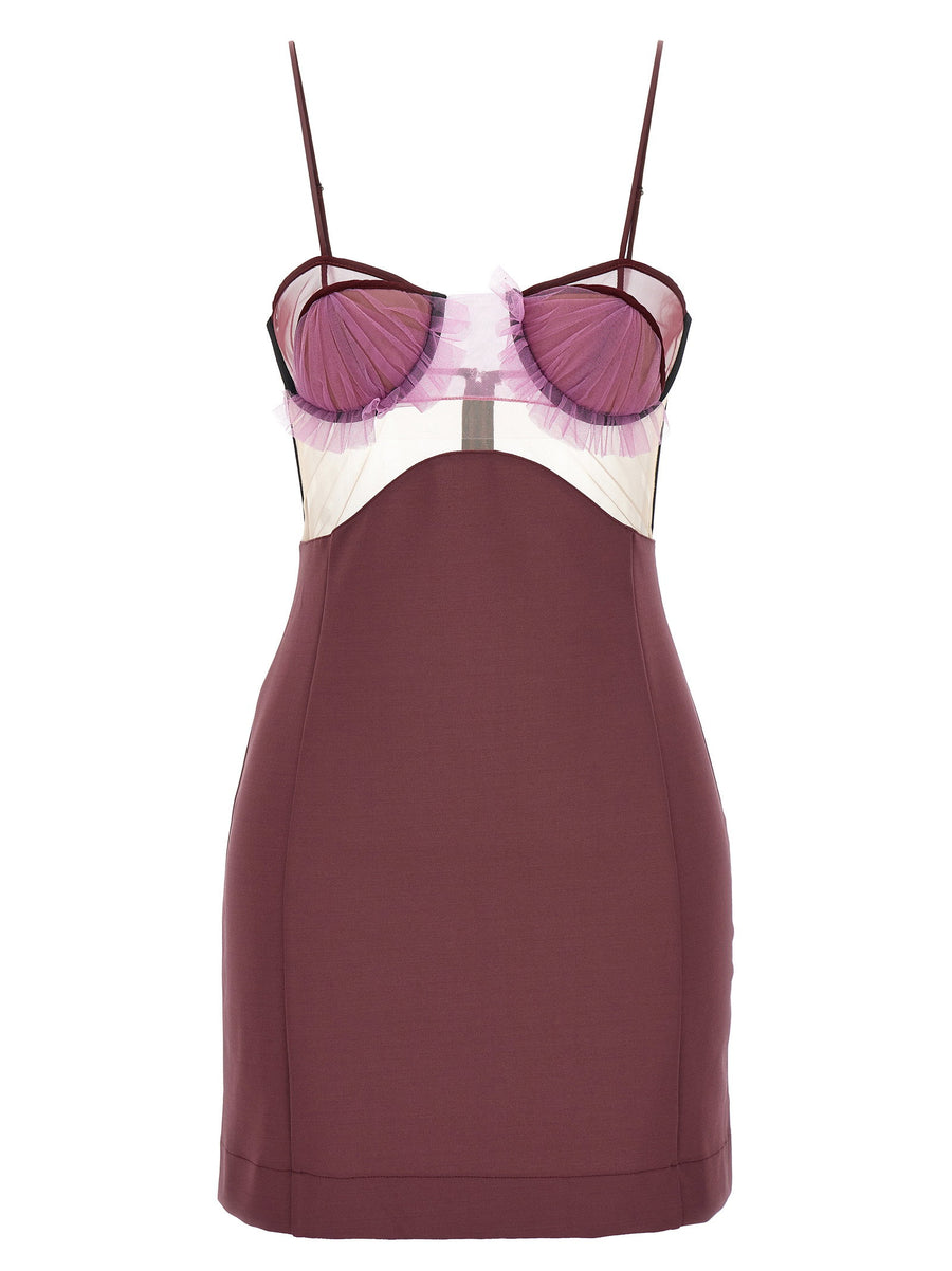 Nensi Dojaka Explosive Flower Bra Dress