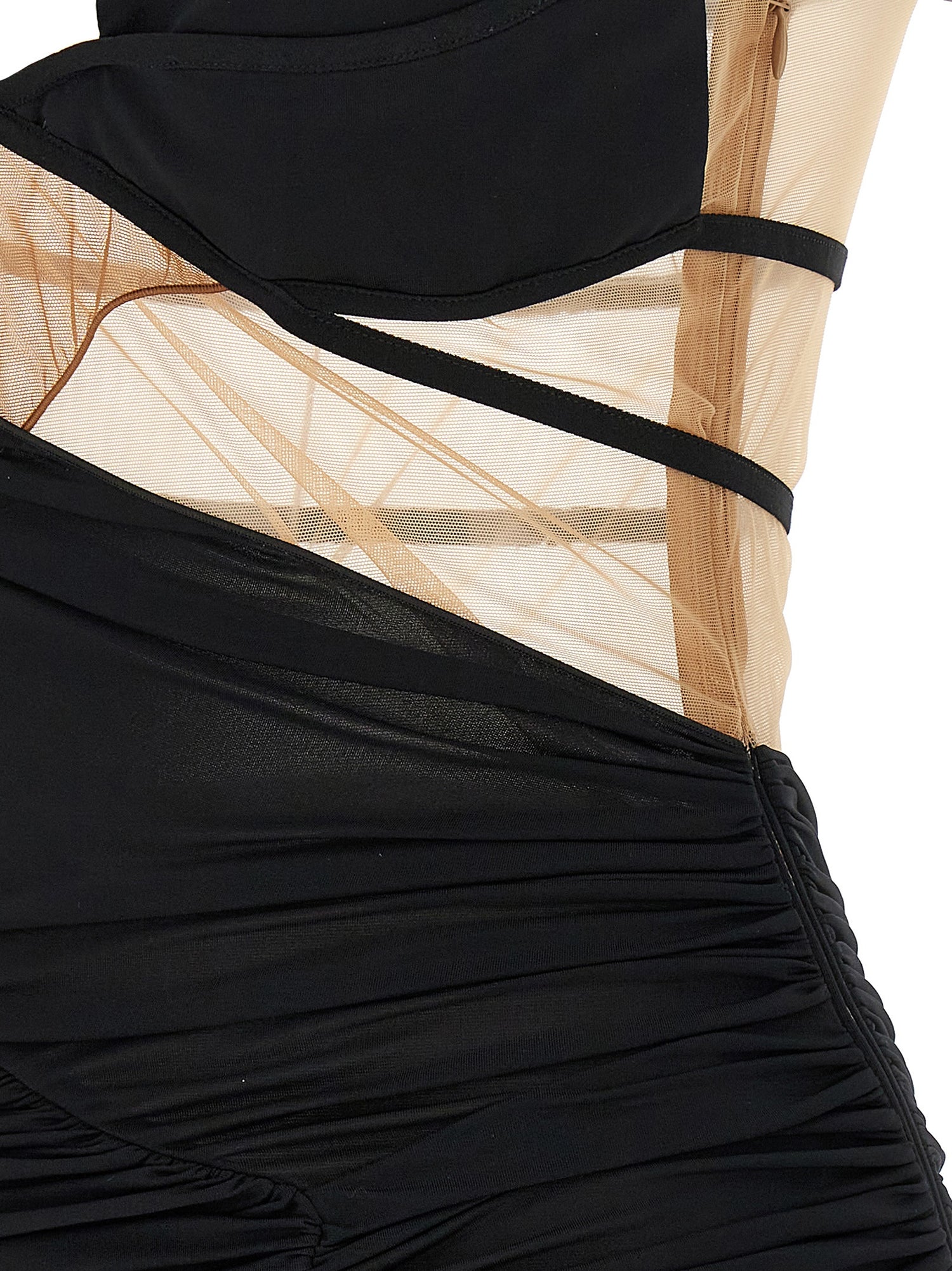 Nensi Dojaka Drapped Mini Dress Dress