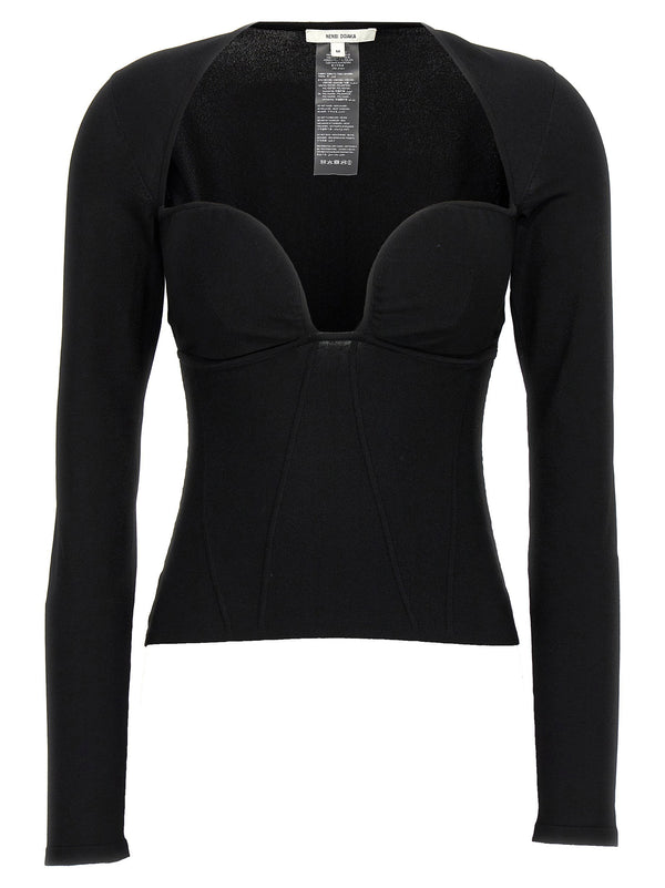 Nensi Dojaka Bustier Top