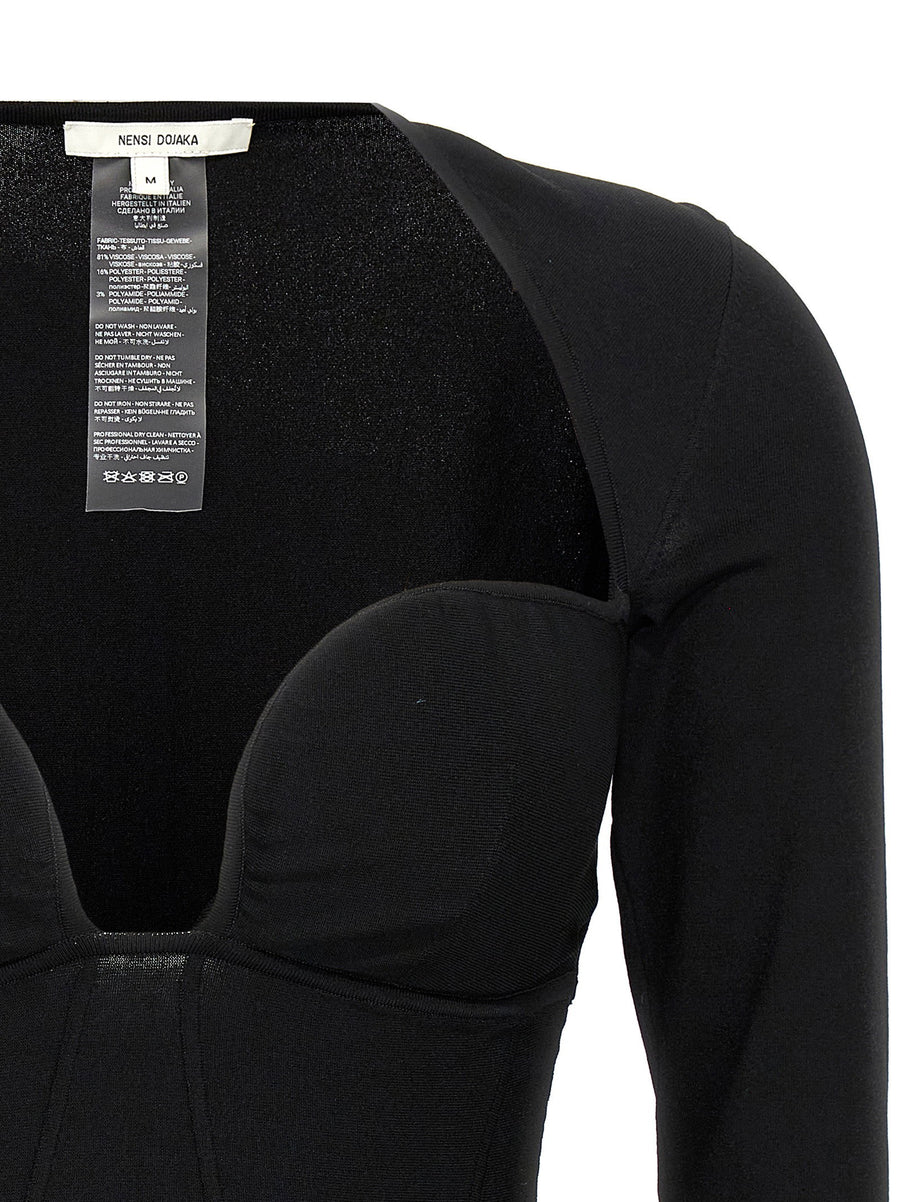 Nensi Dojaka Bustier Top