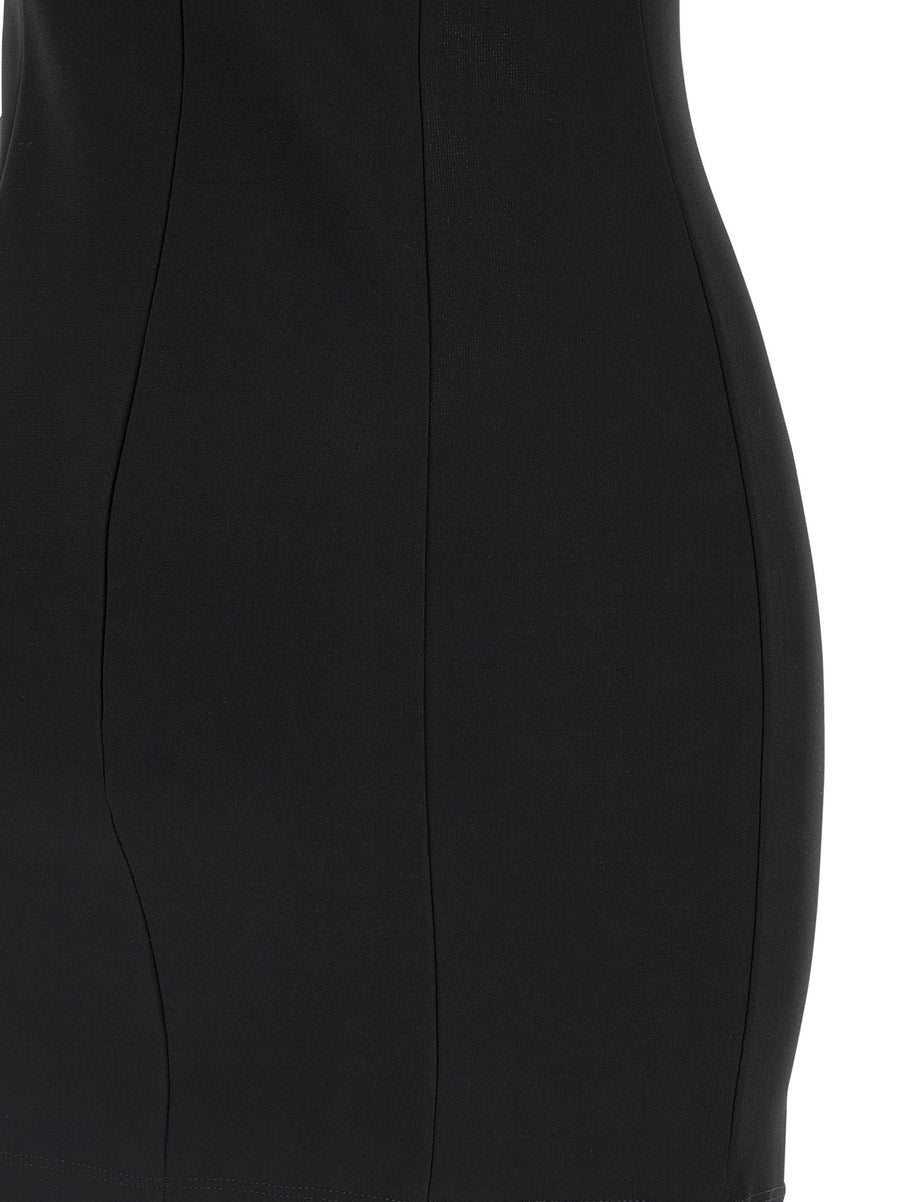 Nensi Dojaka Tulle Insert Dress