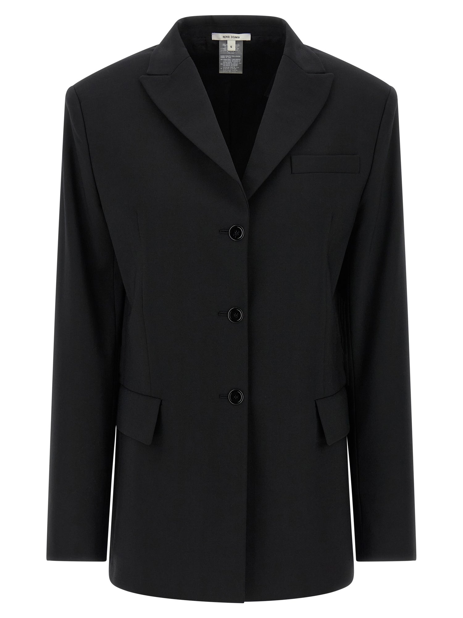 Nensi Dojaka Belt Blazer