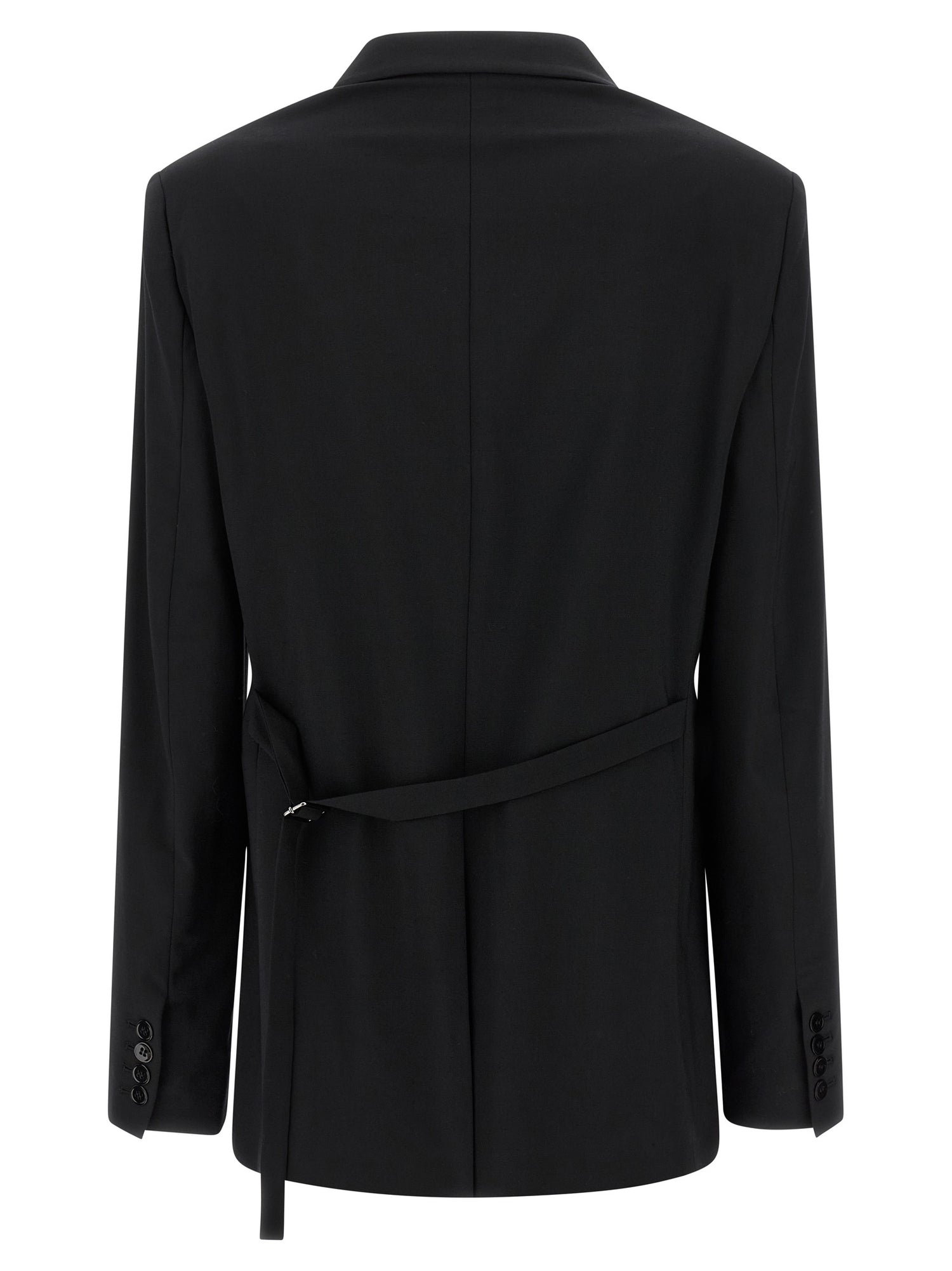 Nensi Dojaka Belt Blazer