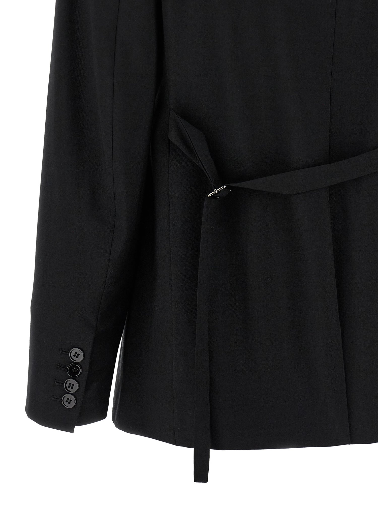 Nensi Dojaka Belt Blazer