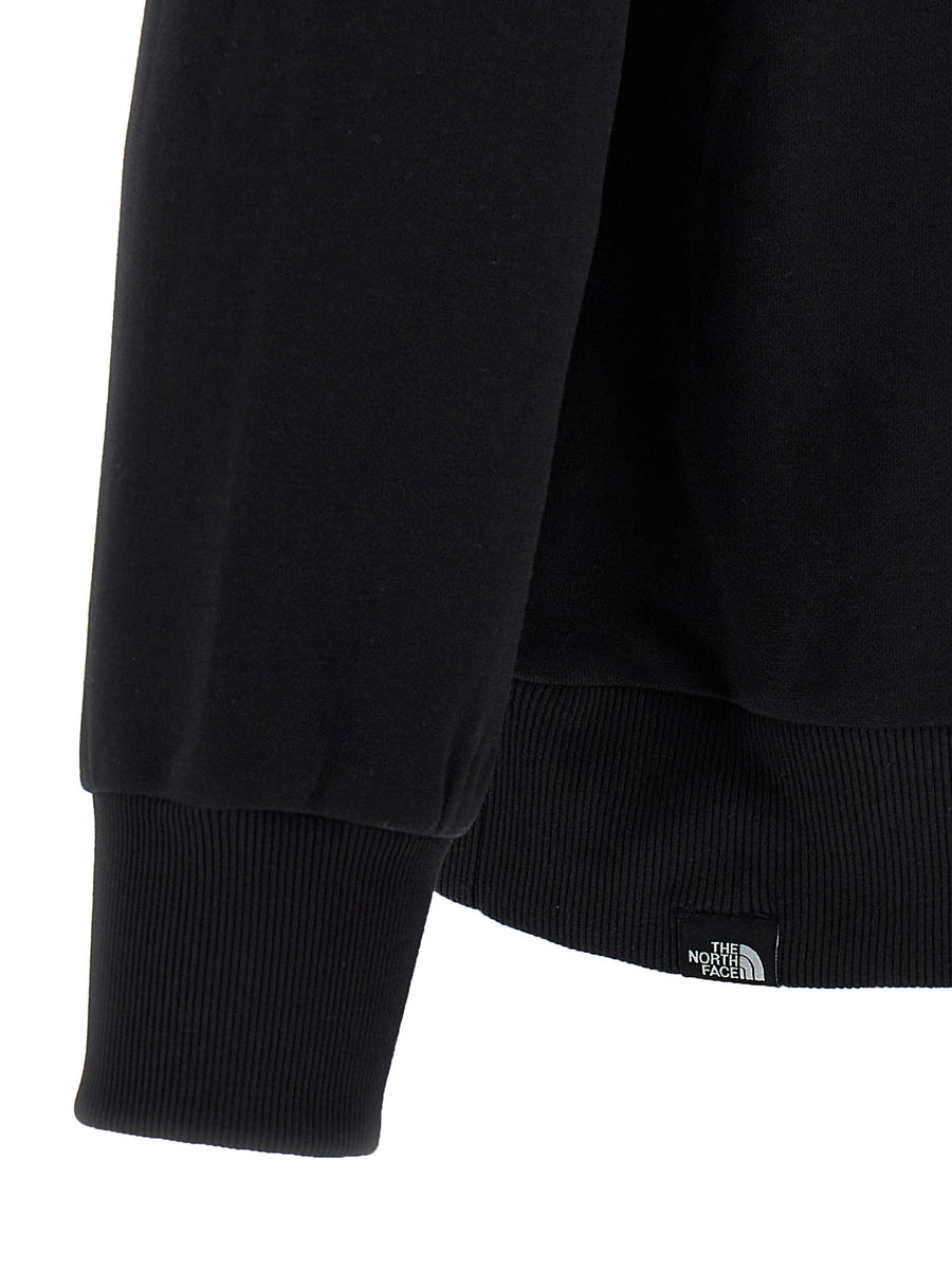 The North Face Simple Dome Crew Sweatshirt Versatile Fleece Cotton Blend Layering For Men With All Day Warmth