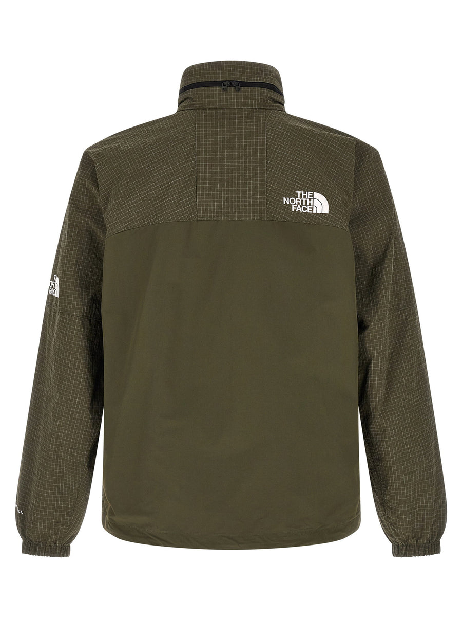 The North Face Hike Utility Anorak Lightweight Breathable Windbreaker For Men Green