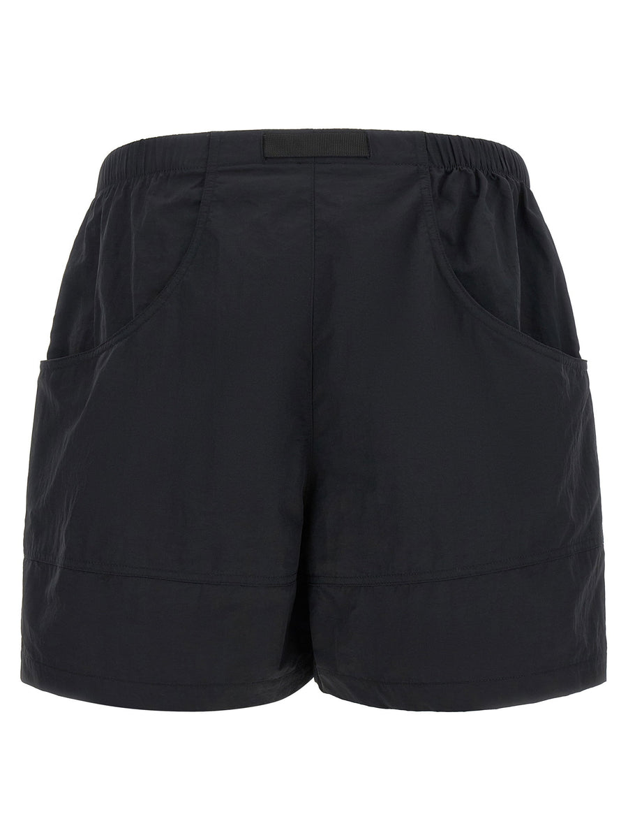 The North Face Bermuda Shorts Water Repellent Technical Nylon For Men Travel Ready Black